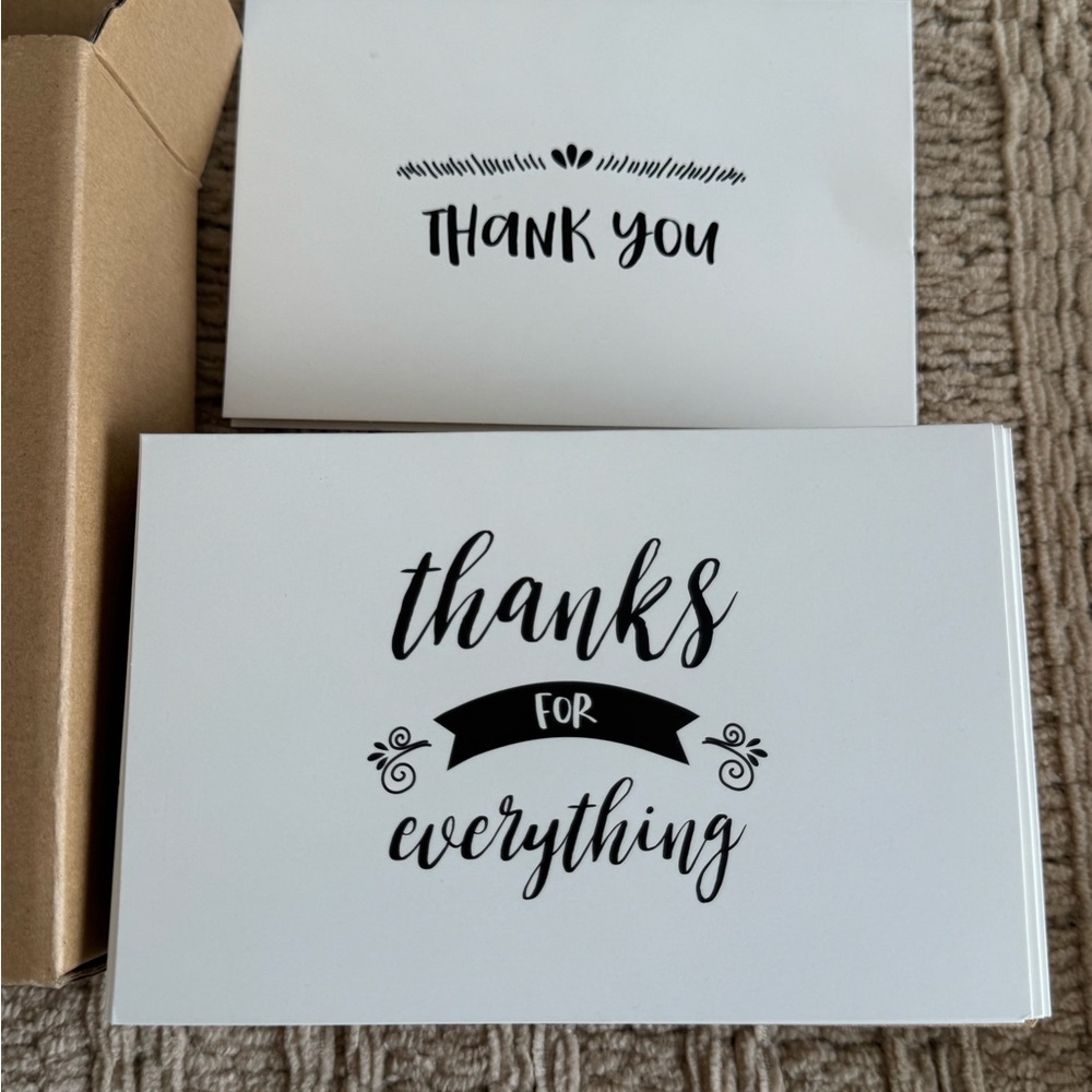 Handwritten Thank You Card Set - Picture 5 of 5